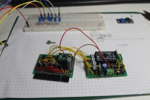 Aufgebauter Prototyp